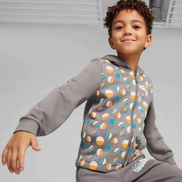 Letni obóz ESS+ PUMA bluza rozpinana dla małych dzieci