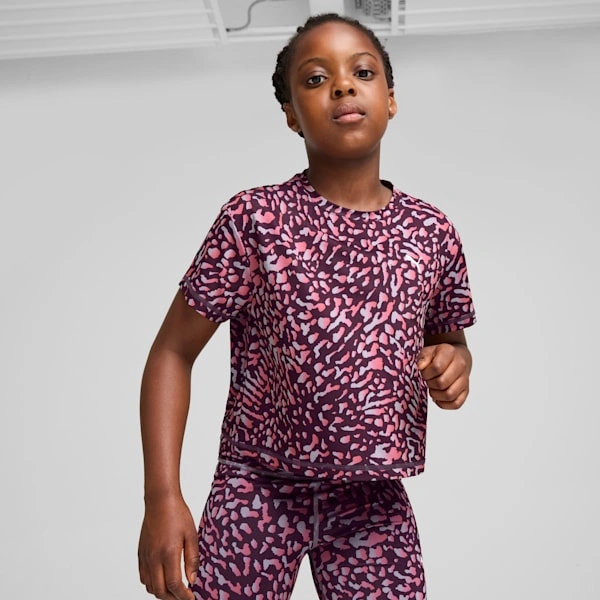 PUMA T-shirt dla dużych dzieci TRAIN FAVORITE Krótki rękaw Mega styl Wyjątkowy design Gotowy na przygodę